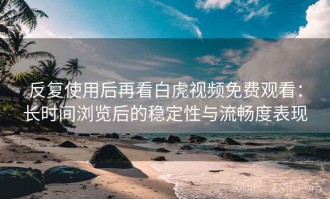反复使用后再看白虎视频免费观看：长时间浏览后的稳定性与流畅度表现