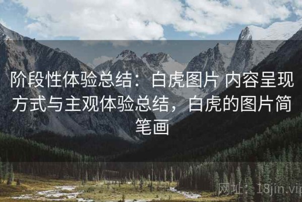 阶段性体验总结：白虎图片 内容呈现方式与主观体验总结，白虎的图片简笔画