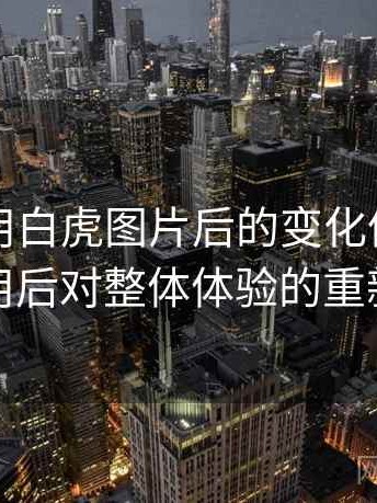 长期使用白虎图片后的变化体会：反复使用后对整体体验的重新认识