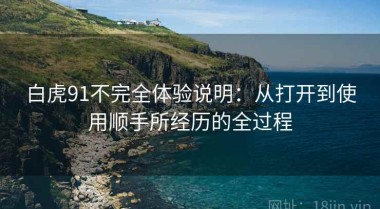 白虎91不完全体验说明：从打开到使用顺手所经历的全过程