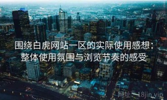 围绕白虎网站一区的实际使用感想：整体使用氛围与浏览节奏的感受