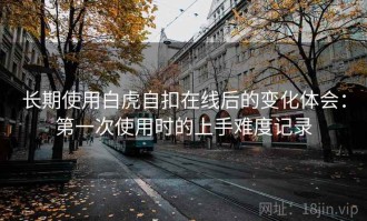 长期使用白虎自扣在线后的变化体会：第一次使用时的上手难度记录