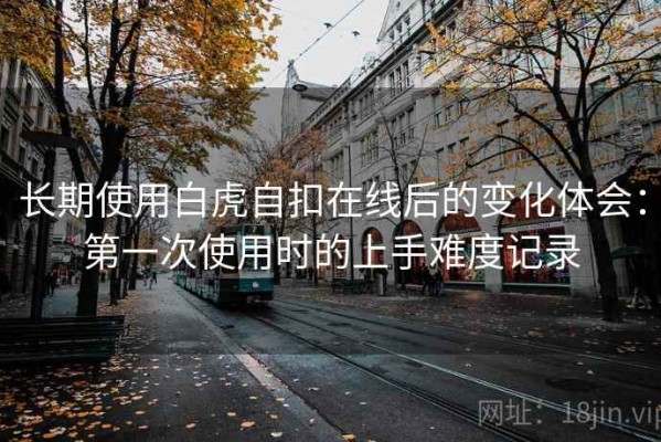 长期使用白虎自扣在线后的变化体会：第一次使用时的上手难度记录
