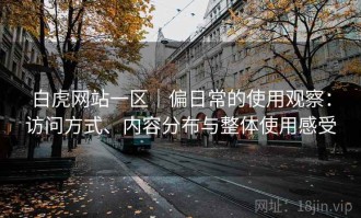 白虎网站一区｜偏日常的使用观察：访问方式、内容分布与整体使用感受