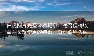 白虎图片完整体验记录：是否值得收藏并长期使用的判断，白虎照片头像