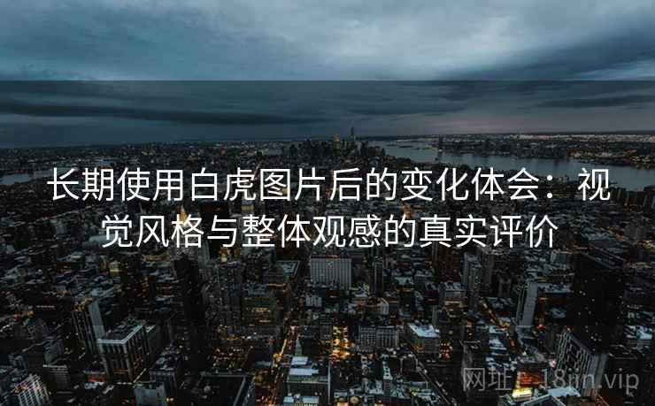长期使用白虎图片后的变化体会：视觉风格与整体观感的真实评价