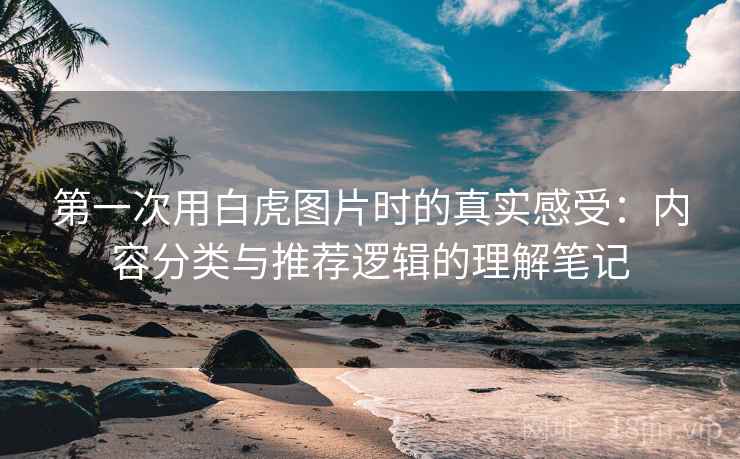 第一次用白虎图片时的真实感受:内容分类与推荐逻辑的理解笔记 第一次用白虎图片时的真实感受:内容分类与推荐逻辑的理解笔记