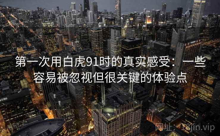 第一次用白虎91时的真实感受：一些容易被忽视但很关键的体验点